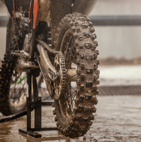 Farm Bike Tyre change